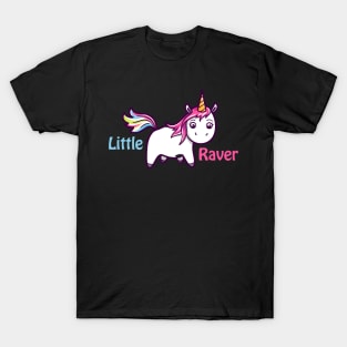 little Raver unicorn T-Shirt